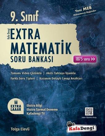 9.Sınıf Extra Matematik Soru Bankası - Kolektif  - Kafa Dengi