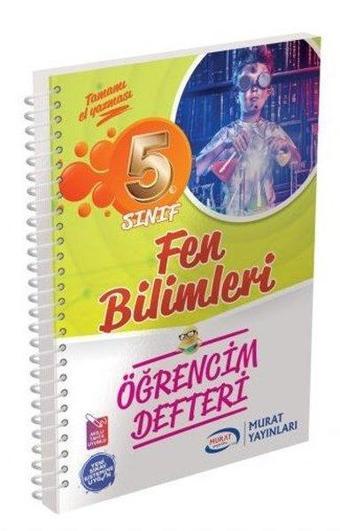 5.Sınıf Fen Bilimleri Öğrencim Defteri - Kolektif  - Ankara Murat Yayıncılık