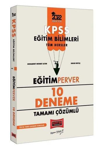 2022 KPSS Eğitim Bilimleri EğitimPerver Tamamı Çözümlü 10 Deneme - Yargı Yayınları