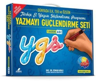 Yazmayı Güçlendirme Seti - 1.Kademe - 3 Kitap Takım - Osman Abalı - Adeda Yayıncılık