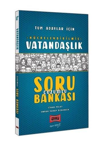 2022 KPSS Genel Kültür Tüm Adaylar için Hücrelendirilmiş Vatandaşlık Soru Bankası - Cihan Polat - Yargı Yayınları