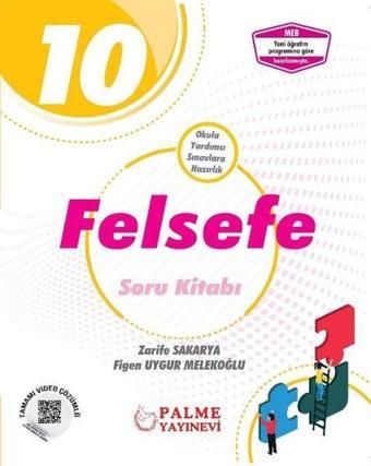 10.Sınıf Felsefe Soru Kitabı - Figen Uygur Melekoğlu - Palme Eğitim