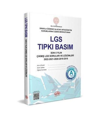 LGS Tıpkı Basım Çıkmış Sorular ve Çözümleri - Kolektif  - Editör