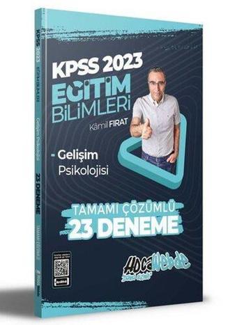 2023 KPSS Eğitim Bilimleri Gelişim Psikolojisi Tamamı Çözümlü 23 Deneme Sınavı - Kolektif  - Hoca Webde Yayınları