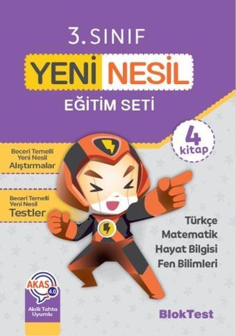 3. Sınıf Yeni Nesil Eğitim Seti - Kolektif  - Bloktest Yayınları