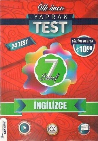 7. Sınıf  Din Kültürü ve Ahlak Bilgisi Yaprak Test - Kolektif  - İlk Önce Yayınları