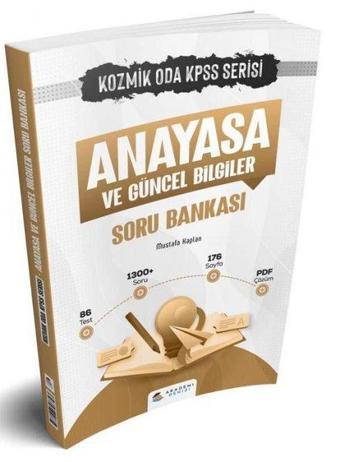 KPSS Anayasa Güncel Kozmik Oda Soru Bankası - Kolektif  - Akademi Denizi