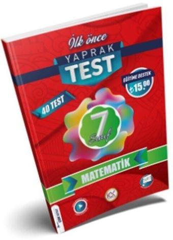 7. Sınıf Matematik Yaprak Test - Kolektif  - İlk Önce Yayınları