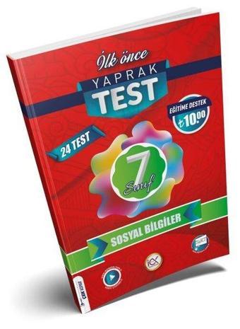 7. Sınıf Sosyal Bilgiler Yaprak Test - Kolektif  - İlk Önce Yayınları