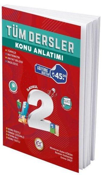 2. Sınıf Tüm Dersler Konu Anlatımlı - Kolektif  - İlk Önce Yayınları