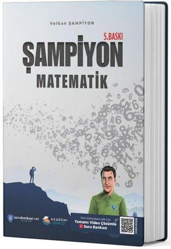 KPSS Genel Yetenek Genel Kültür Şampiyon Matematik Soru Bankası  - Kolektif  - Akademi Denizi