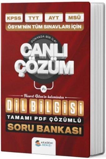 TYT - AYT ALES KPSS DGS Dil Bilgisi Soru Bankası - Kolektif  - Akademi Denizi