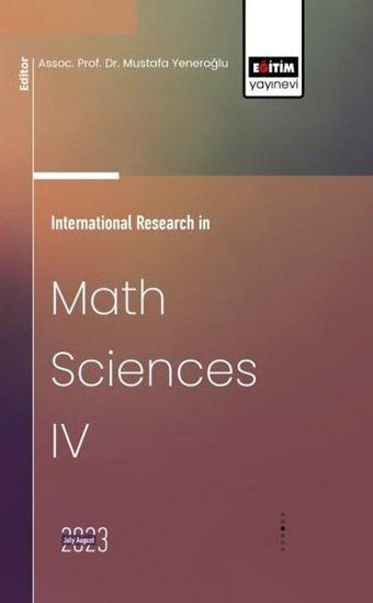 International Research in Math Sciences 4 - Kolektif  - Eğitim Yayınevi