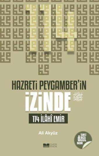 Hazreti Peygamber'in İzinde 114 İlahi Emir - İlaveli Özel Baskı - Ali Akyüz - Siyer Yayınları