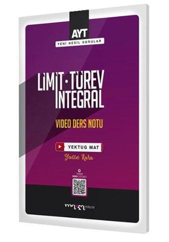 AYT Limit Türev İntegral Video Ders Notları - Yasin Kara - Marka Yayınları