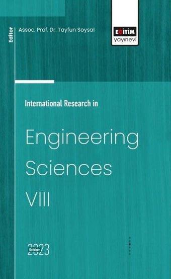 International Research in Engineering Sciences 8 - Kolektif  - Eğitim Yayınevi