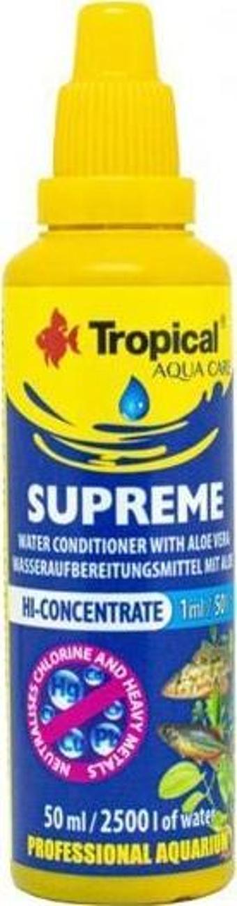 Tropical Supreme Akvaryum Su Düzenleyici 50ml