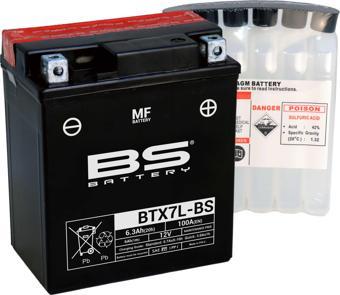 BS BATTERY BTX7L-BS Motosiklet Aküsü