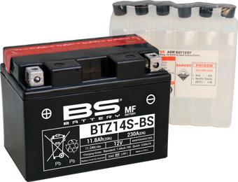 BS BATTERY BTZ14S-BS Motosiklet Aküsü