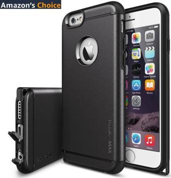 Ringke Max iPhone 6s Plus/ 6 Plus ile Uyumlu KIlıf Black