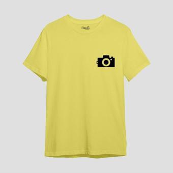 Lambuka Store Photograph Baskılı Sarı Oversize T-shirt