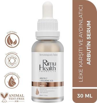 Rimu Health Products	 Leke Karşıtı, Cilt Tonu Eşitleyici Ve Aydınlatıcı Arbutin Serum 30ml