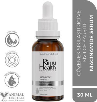 Rimu Health Products	 Gözenek Sıkılaştırıcı Siyah Nokta Ve Serum 30ml (niacinamide 6%+zınc Pca)