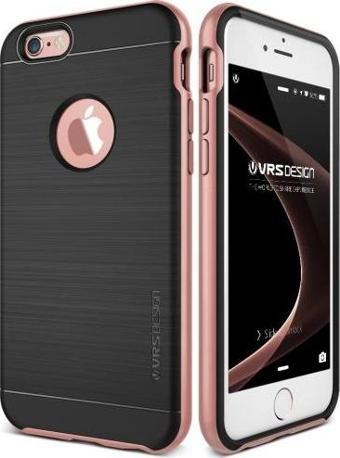 Verus iPhone 6/ 6S Plus Kılıf ile Uyumlu New High Pro Shield Rose Gold