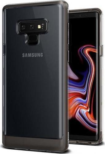 VRS Design Galaxy Note 9 ile Uyumlu Crystal Bumper Kılıf Metallic Black