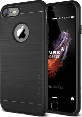 VRS Design iPhone 8/7 ile Uyumlu New Simpli Fit Kılıf Phantom Black