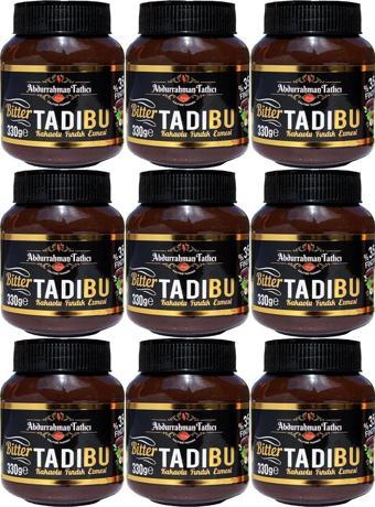 Tadıbu BİTTER Kakaolu Fındık Ezmesi 330 GR x 9 Adet