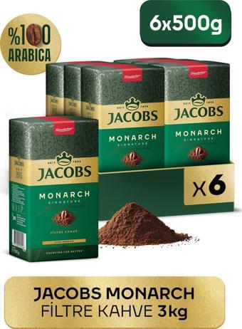 Jacobs Monarch Filtre Kahve 2 x 500 gr (3'lü Set) 3Kg