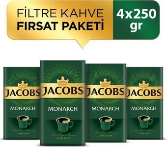 Jacobs Monarch Filtre Kahve 250 gr x 4 Paket