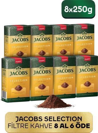 Jacobs Selection Filtre Kahve 250 gr x 8 Adet