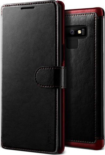 VRS Galaxy Note 9 ile Uyumlu Dandy Layered Kılıf Black Wine