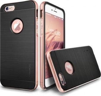 VRS iPhone 6 / 6S ile Uyumlu New Iron Shield Kılıf Rose Gold