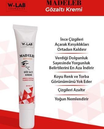 W Lab Madeleb Göz Altı Kremi 20 ML