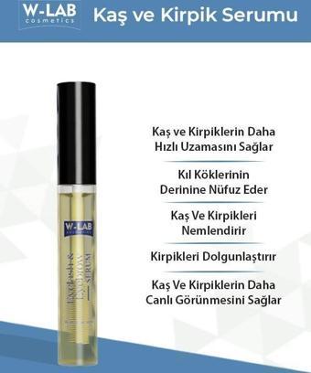 W-Lab Kozmetik Kaş Kirpik Serumu 10 ML