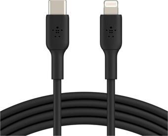 Belkin Boost Charge Usb-C Lightning Connectör Kablo Siyah