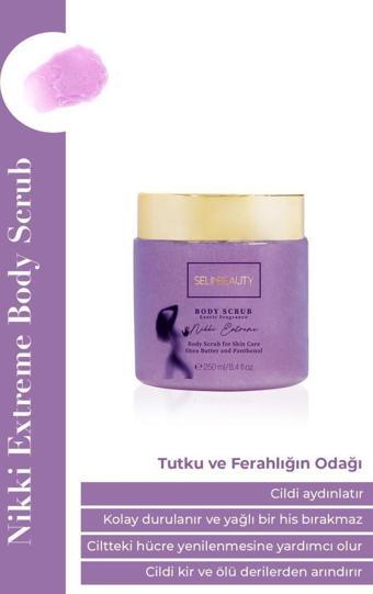 Selin Beauty Exotic Nikki Extreme Body Scrub Peeling 250 ML