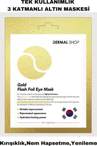 DERMAL Gold Flash Foil Göz Maskesi 4 gr