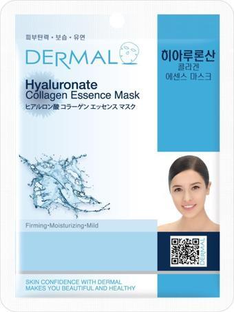 Dermal Sıkılaştırıcı, Nemlendirici, Yumuşatıcı Hiyalüronik Asit Kolajen Maske 23 gr