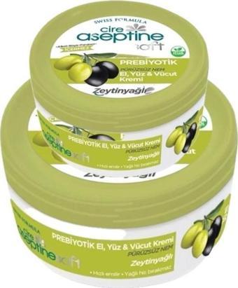 Cire Aseptine Soft Prebiyotik Zeytin Krem 100 ml + 30 ml