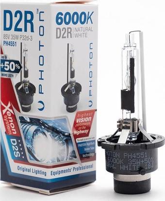 Photon D2R 6000K +%50 FAZLA IŞIK D SERİSİ XENON AMPÜL