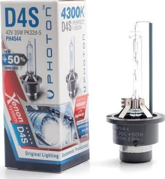 Photon D4S 4300K + %50 FAZLA IŞIK D SERİSİ XENON AMPÜL