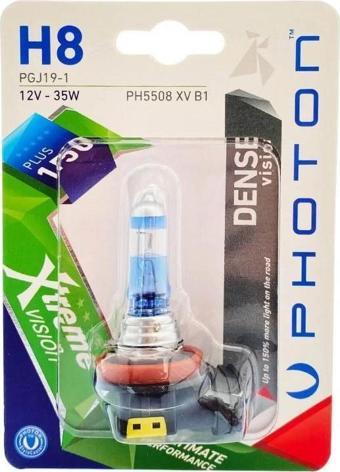 Photon H8 12V 35W EXTREME VISION +%150 FAZLA IŞIK (TEKLİ BLİSTER)