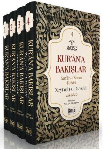 Kur'an'a Bakışlar Kur'an-ı Kerim Tefsiri Seti - 4 Kitap Takım - Zeyneb El-Gazali - Kitap Dünyası