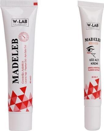 W Lab Madeleb Krem + Madeleb Göz Altı Krem Set