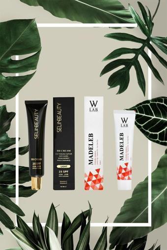 W Lab Madeleb Krem 40 ML + Selin Beauty BB Cream SPF25 Light 40ML