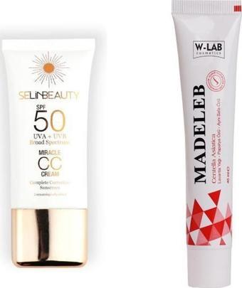 W Lab Madeleb Krem ve CC Krem Set